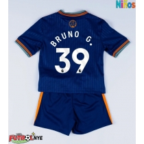 Camiseta Newcastle United Bruno Guimaraes #39 Tercera Equipación para niños 2025-26 manga corta (+ pantalones cortos)